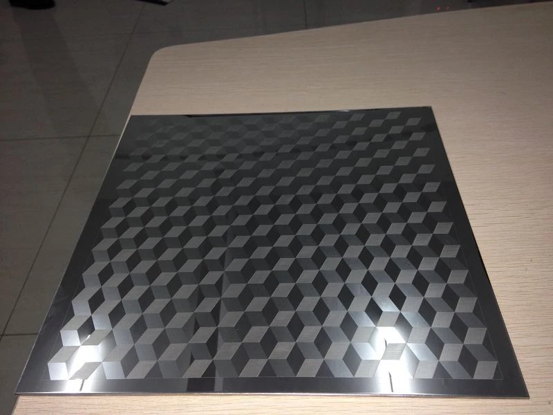 laser printing machine on metal