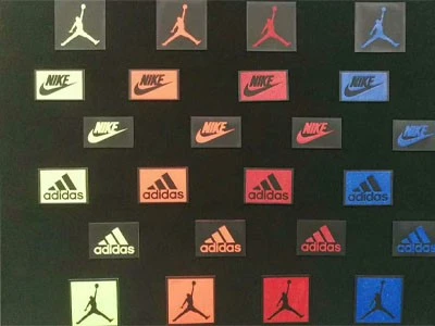 Laser engraving on famous logo Laser engraving on famous logo
