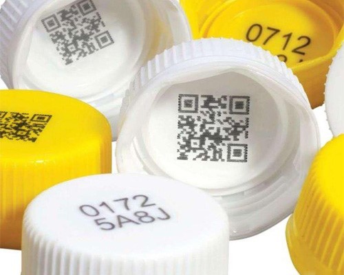 Engraving Bar code on plastic Engraving Bar code on plastic